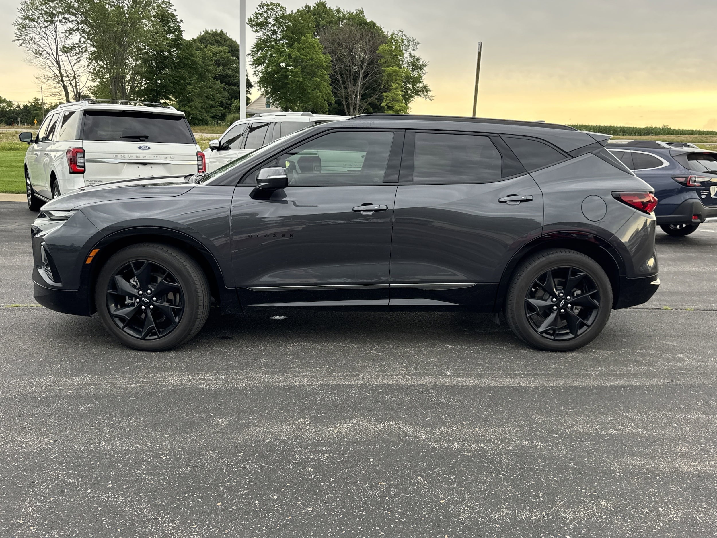 Used 2021 Chevrolet Blazer RS with VIN 3GNKBKRS3MS523084 for sale in Kansas City