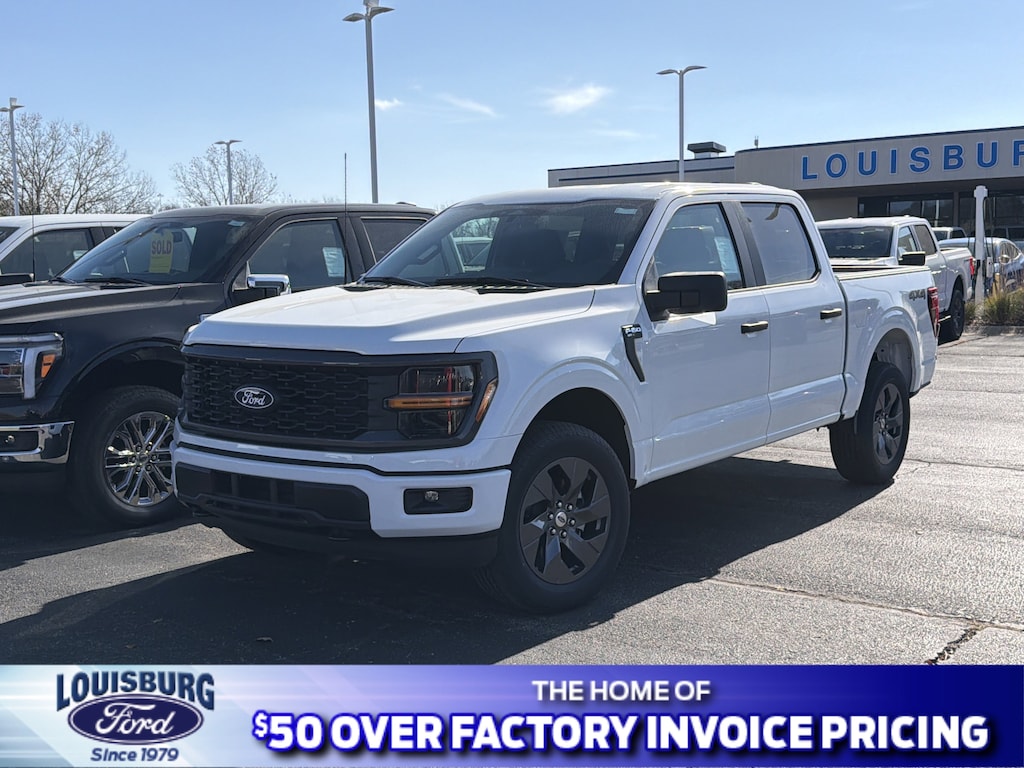 New 2025 Ford F-150 Supercrew STX 4x4 **Retired Courtesy Car** Truck