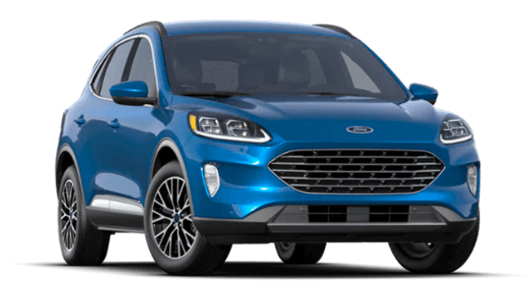 2022 Ford Escape Titanium Plug-In Hybrid Exterior - Atlas Blue Metallic