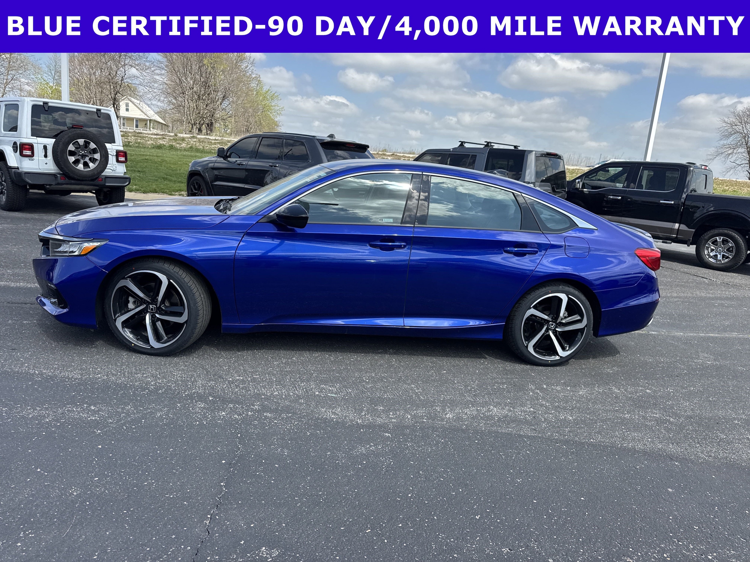 Certified 2022 Honda Accord Sport SE with VIN 1HGCV1F45NA085970 for sale in Kansas City