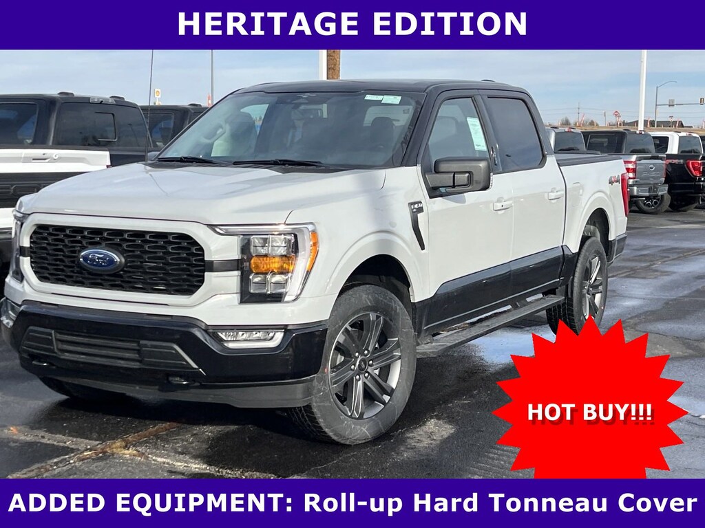 New 2023 Ford F-150 Supercrew XLT Heritage Sport 4x4**Retired Demo** Truck