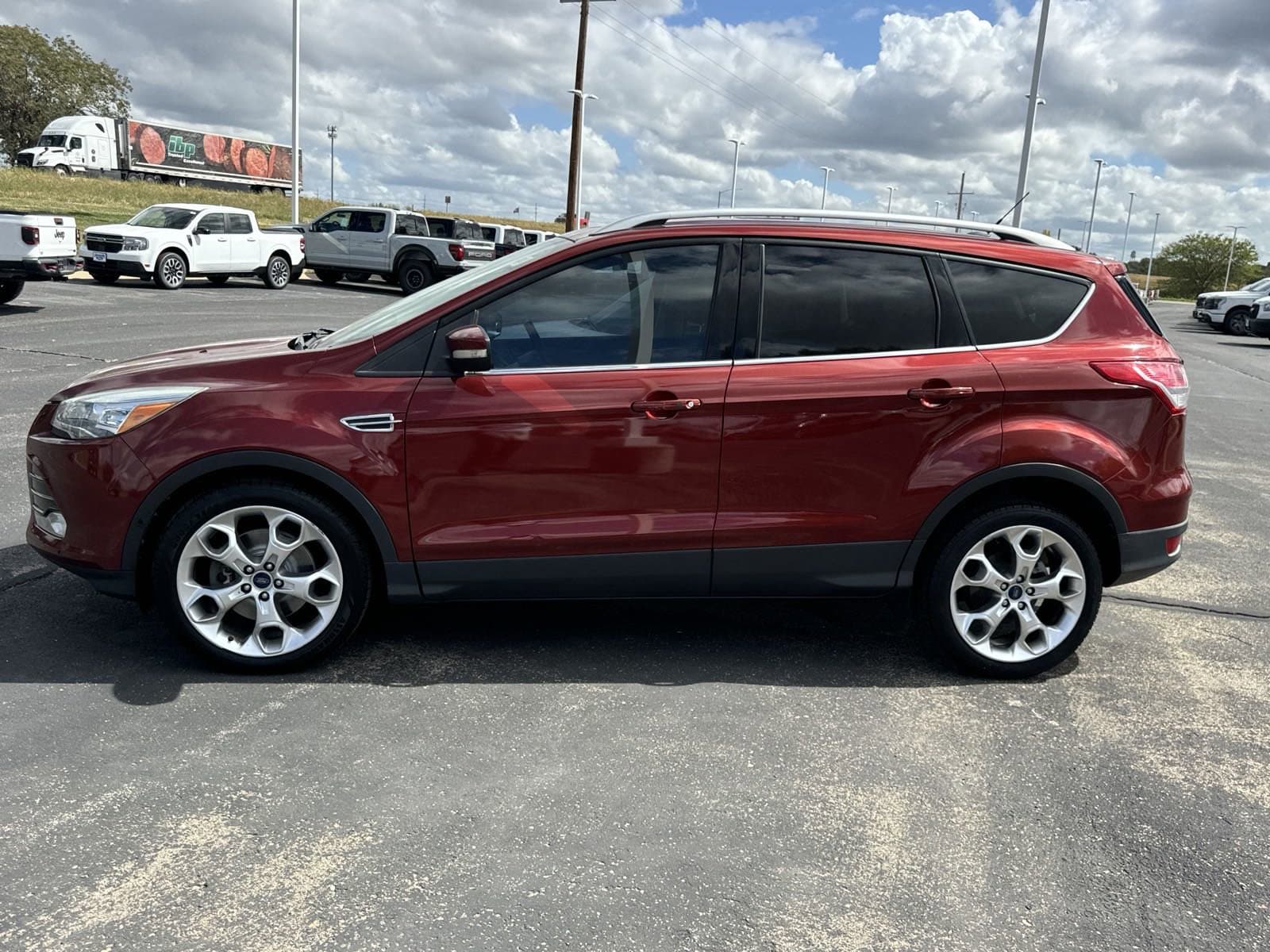 Used 2015 Ford Escape Titanium with VIN 1FMCU0J99FUC45116 for sale in Kansas City