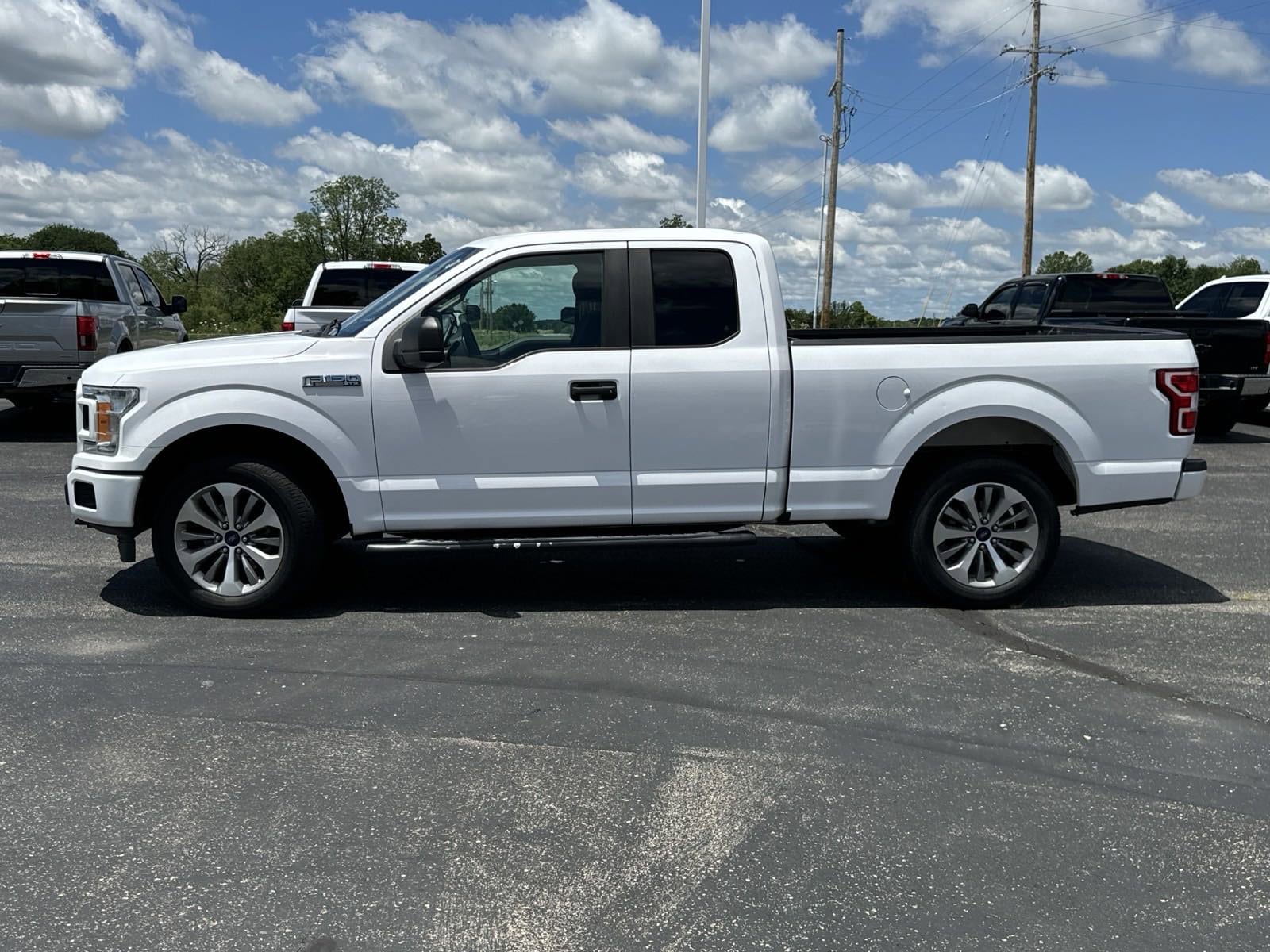 Used 2018 Ford F-150 Lariat with VIN 1FTEX1EP7JKC28631 for sale in Kansas City