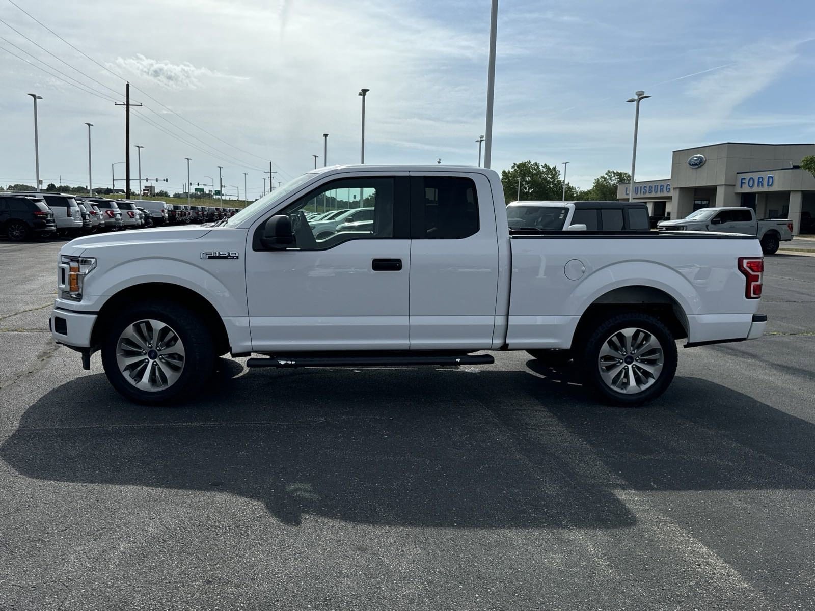 Used 2019 Ford F-150 Lariat with VIN 1FTEX1EP9KKD57679 for sale in Kansas City