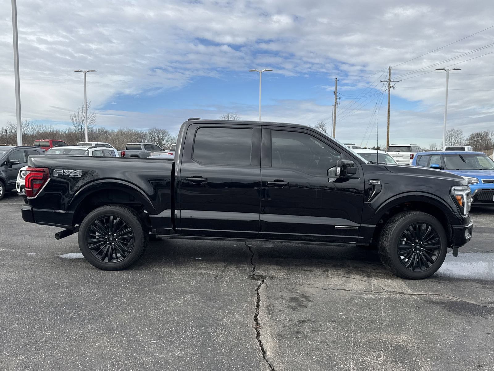 Used 2024 Ford F-150 Platinum with VIN 1FTFW7LD6RFA15869 for sale in Kansas City