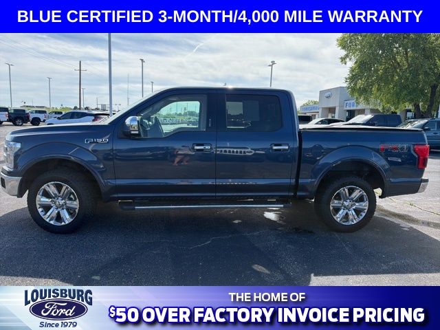 Certified 2018 Ford F-150 Lariat with VIN 1FTEW1EG2JKE92911 for sale in Kansas City