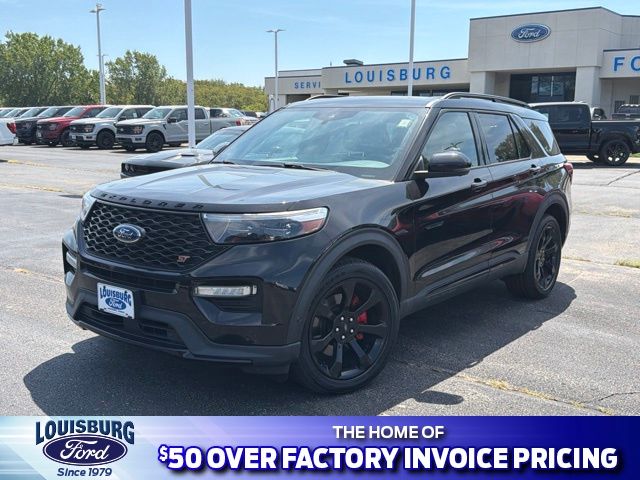 Used 2021 Ford Explorer ST with VIN 1FM5K8GC4MGC27988 for sale in Kansas City