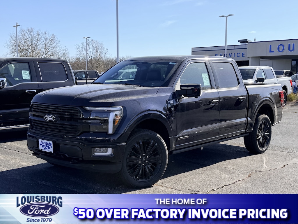 New 2025 Ford F-150 Supercrew Platinum 4x4 Truck