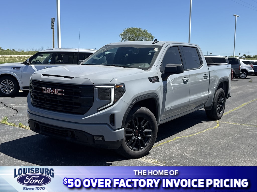 Used 2024 GMC Sierra 1500 Crew Cab Elevation 4x4 Crew Cab Short Bed Truck