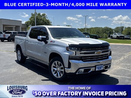 Featured used 2021 Chevrolet Silverado 1500 LTZ Truck for Sale in Louisburg, KS