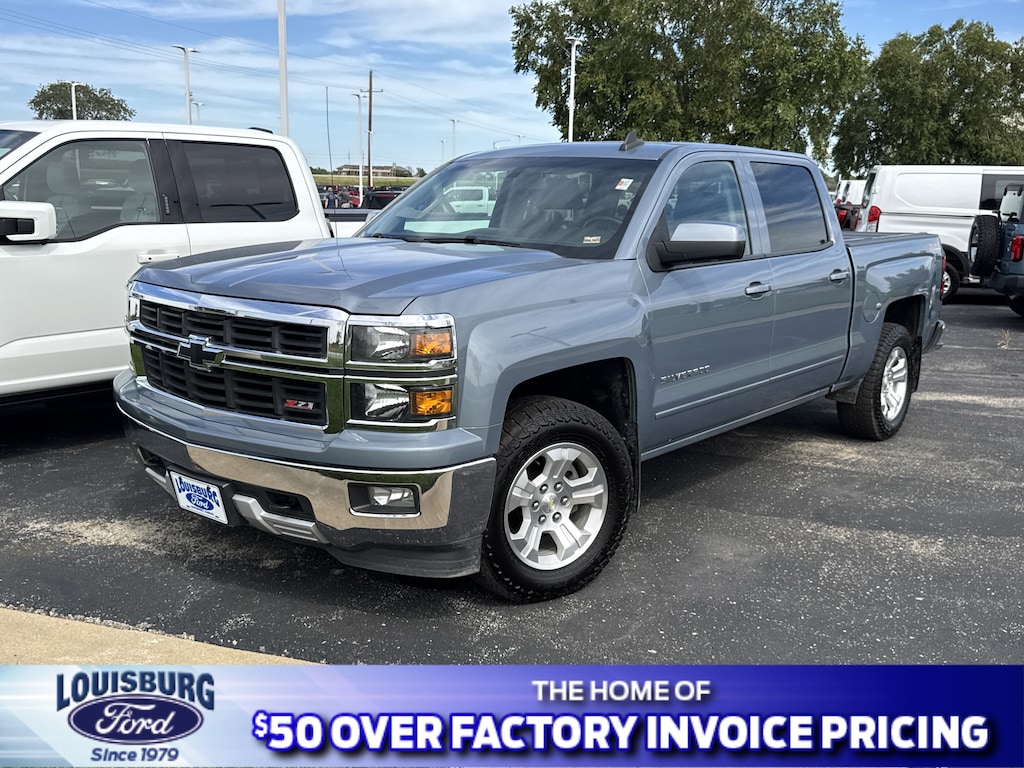 Used 2015 Chevrolet Silverado 1500 Crew Cab LT 4x4 Crew Cab Short Bed Truck