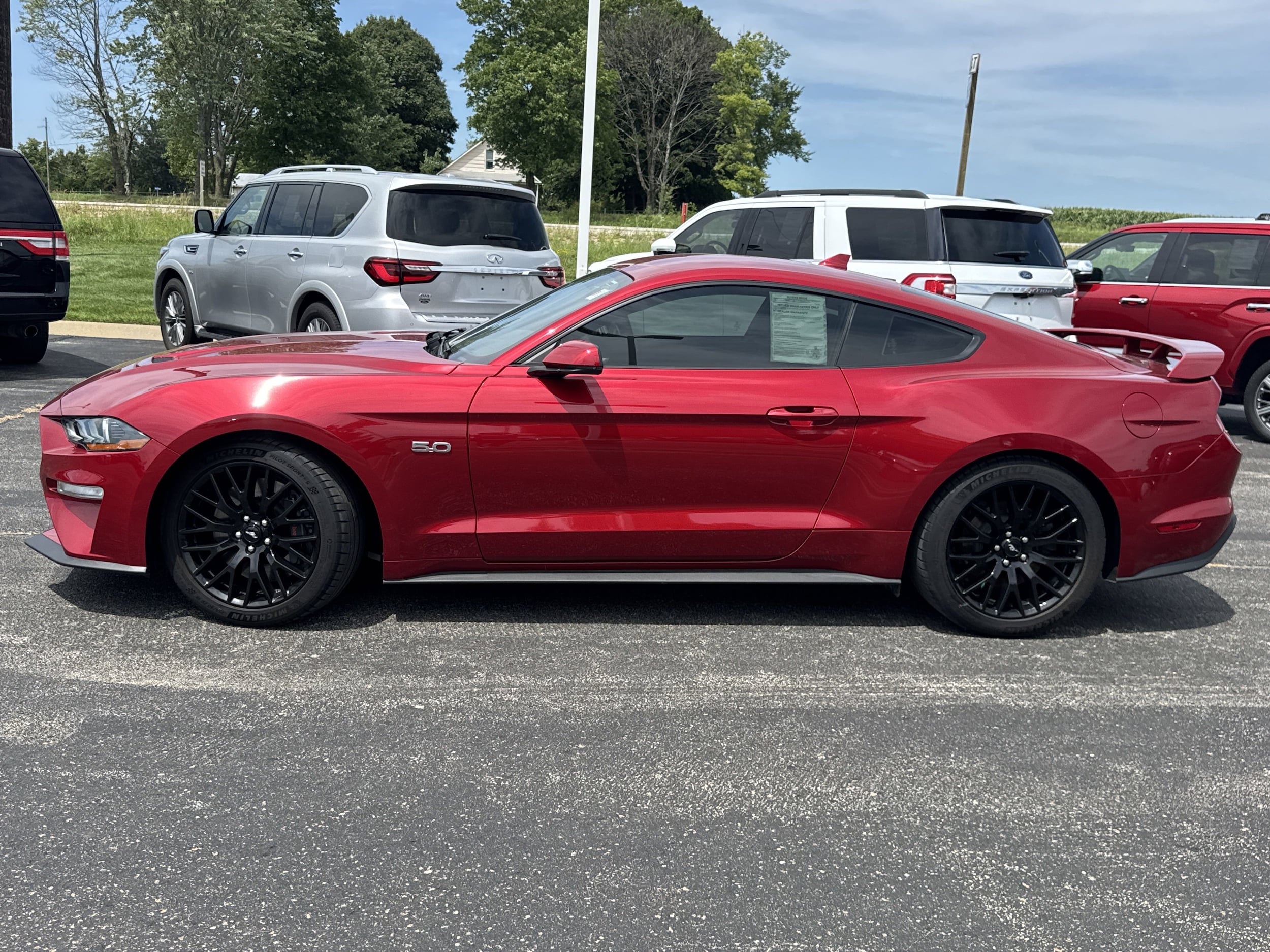 Certified 2020 Ford Mustang GT Premium with VIN 1FA6P8CF0L5145461 for sale in Kansas City