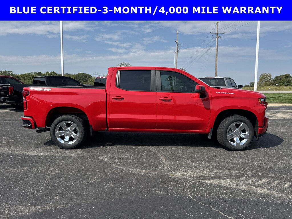 Certified 2019 Chevrolet Silverado 1500 Crew Cab RST 4x4 Crew Cab Short Bed Truck