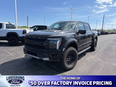 Featured used 2024 Ford F-150 Supercrew Raptor 4x4 Truck for Sale in Louisburg, KS