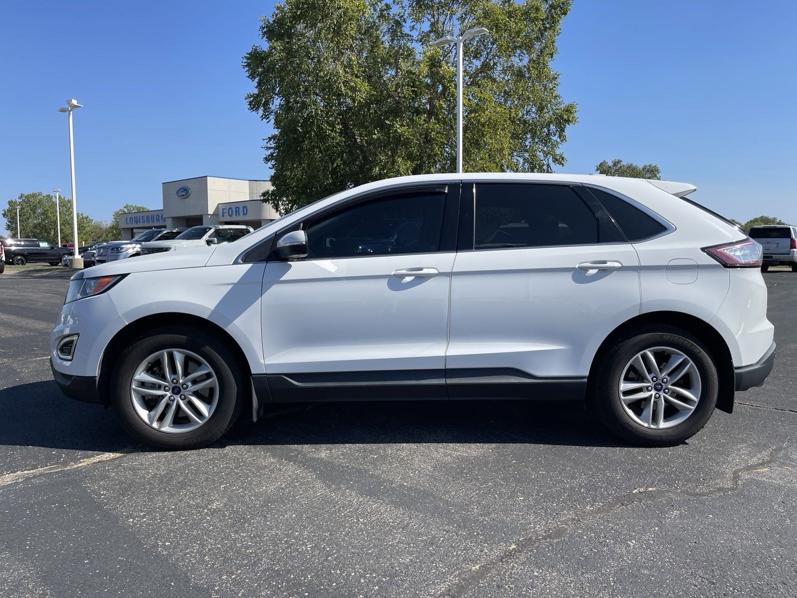 Used 2018 Ford Edge SEL with VIN 2FMPK4J81JBC00661 for sale in Louisburg, KS