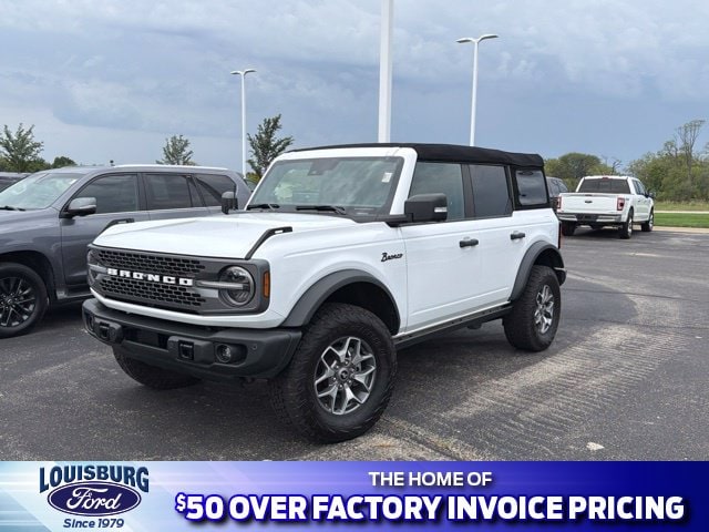 Used 2023 Ford Bronco 4-Door Badlands with VIN 1FMEE5DP6PLB58570 for sale in Kansas City