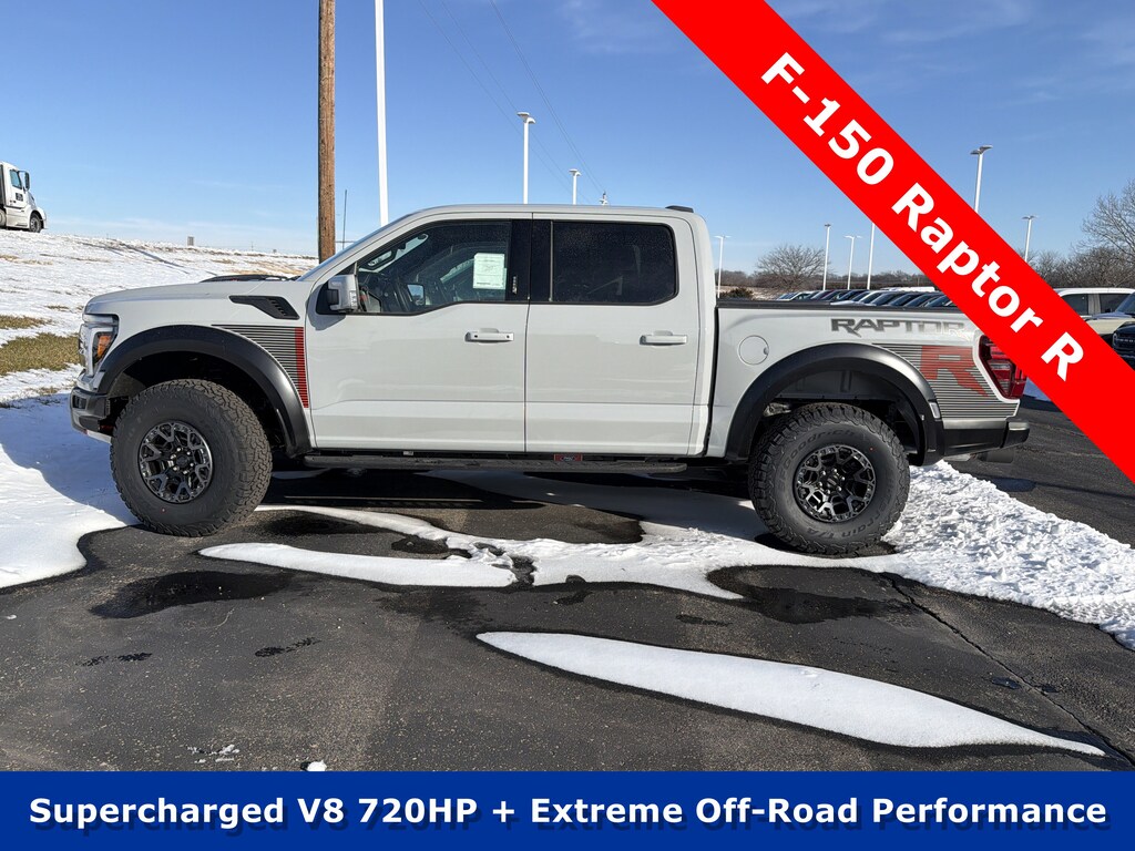 New 2026 Ford F-150 Supercrew Raptor R 4x4 Truck