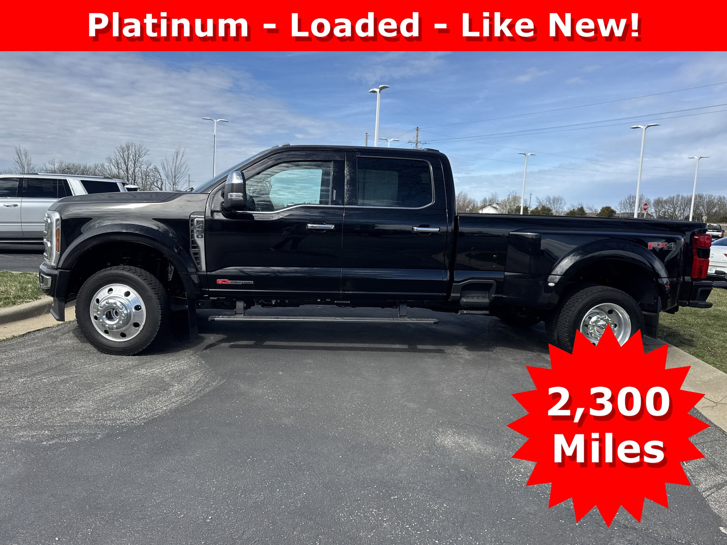 Used 2024 Ford F-450 Super Duty Platinum with VIN 1FT8W4DM1REF49888 for sale in Kansas City