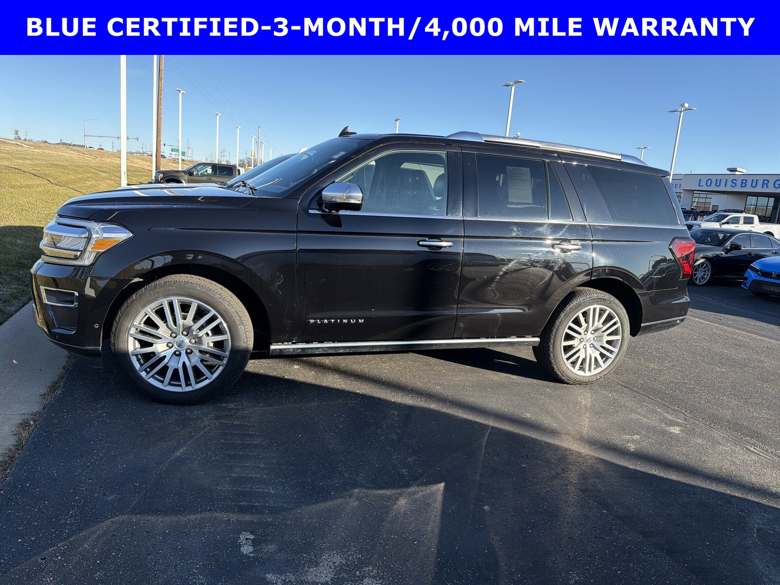 Certified 2022 Ford Expedition Platinum with VIN 1FMJU1MT9NEA08591 for sale in Kansas City