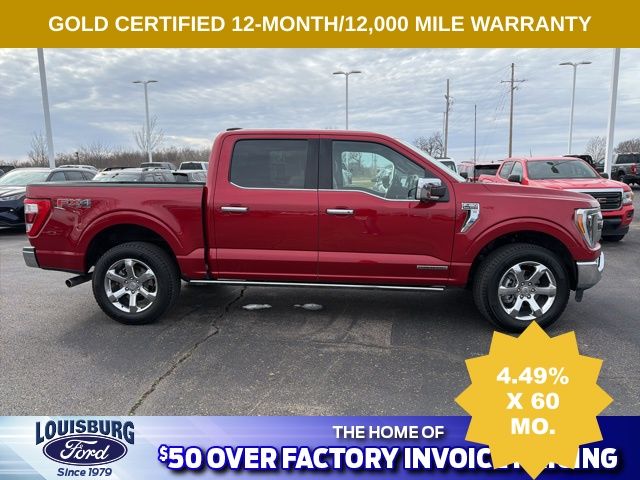 Certified 2023 Ford F-150 King Ranch with VIN 1FTFW1ED9PFC42531 for sale in Kansas City
