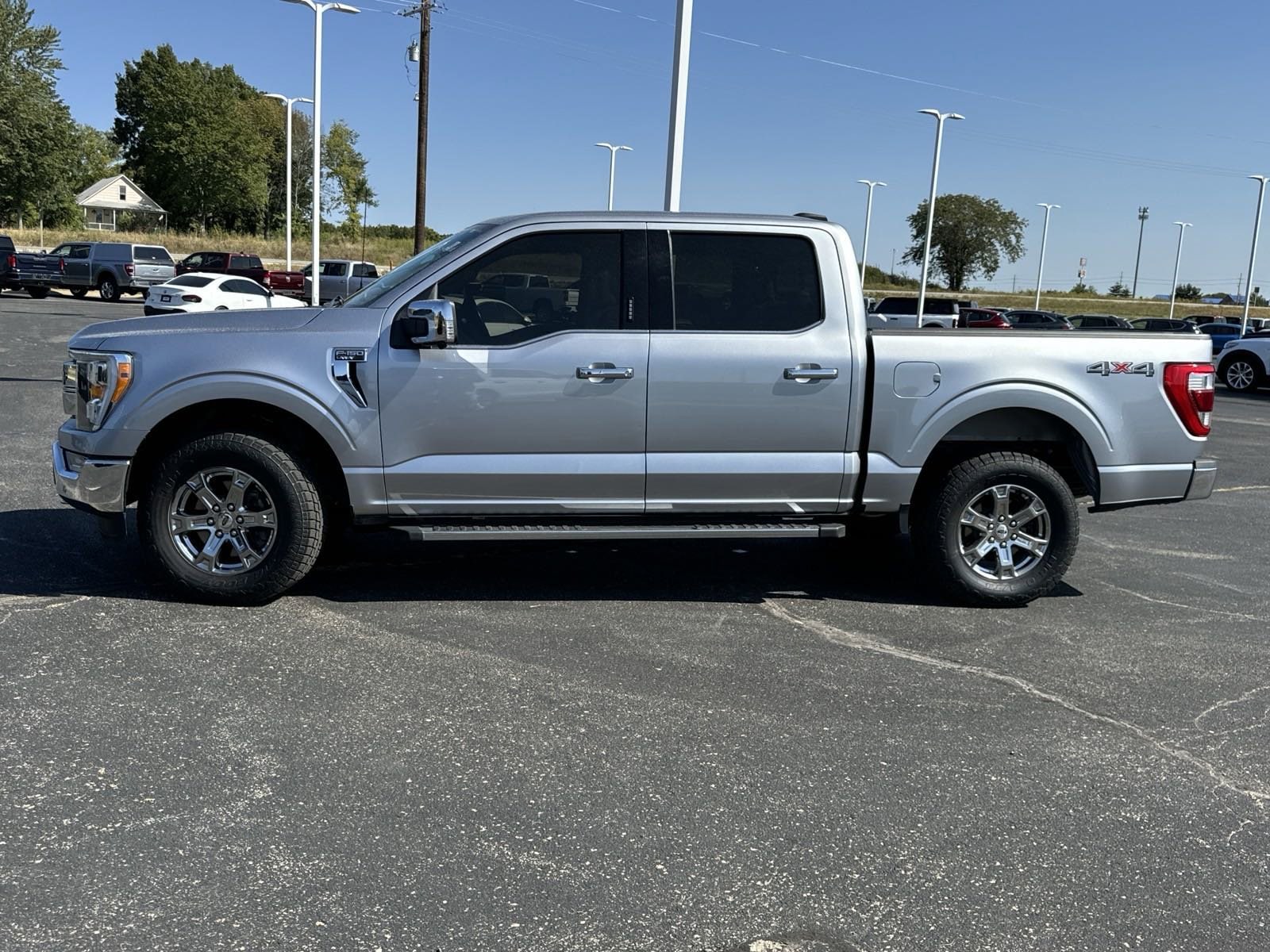 Used 2021 Ford F-150 Lariat with VIN 1FTEW1EP0MFC48767 for sale in Louisburg, KS