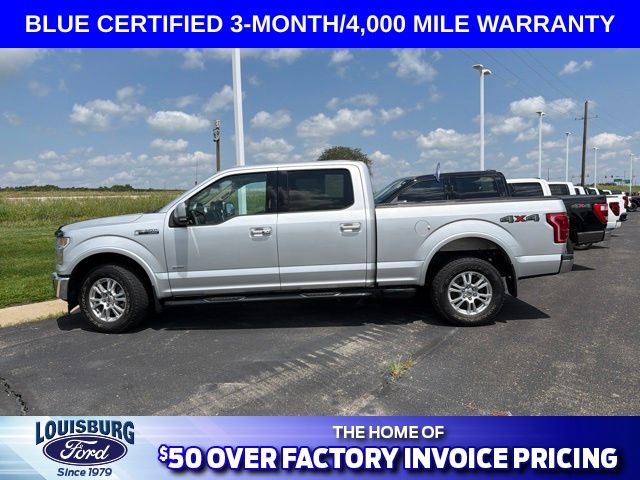 Used 2017 Ford F-150 Lariat with VIN 1FTFW1EG5HKE55883 for sale in Kansas City