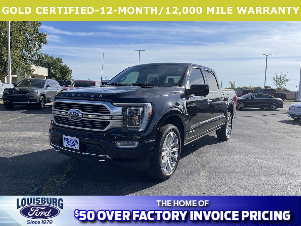 Certified 2023 Ford F-150 Supercrew Limited 4x4 CREW CAB SHORT BED TRUCK