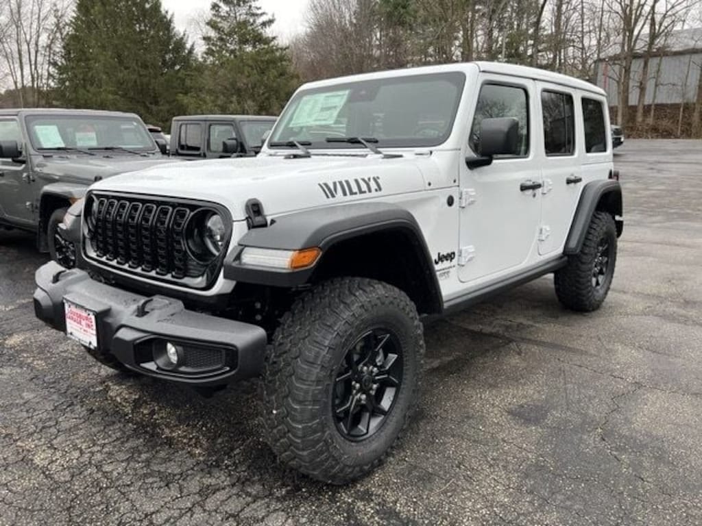 New 2024 Jeep Wrangler 4DOOR WILLYS For Sale Cuba City WI