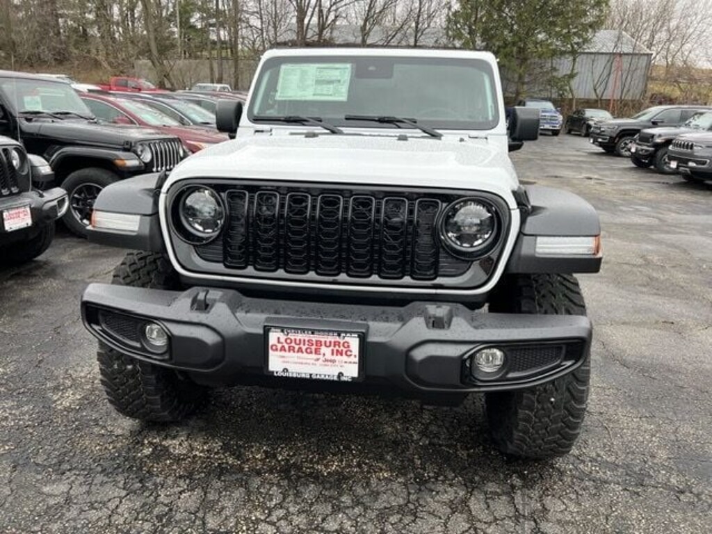 New 2024 Jeep Wrangler 4DOOR WILLYS For Sale Cuba City WI