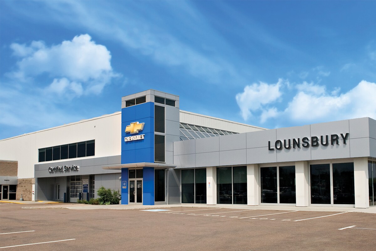 Lounsbury Chevrolet Moncton New Chevrolet Dealership in Moncton, NB