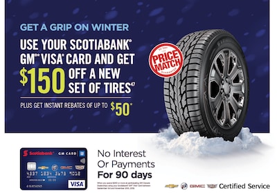 Save on Tires with GM Visa Save on Tires with GM Visa
