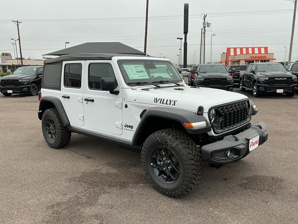 New 2026 Jeep Wrangler 4-DOOR WILLYS Sport Utility