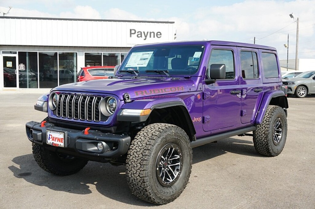 New 2026 Jeep Wrangler 4-DOOR RUBICON X Sport Utility