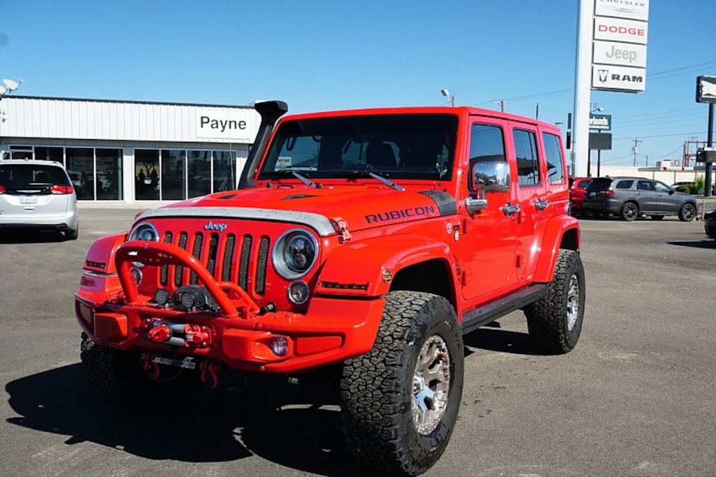 Used 2016 Jeep Wrangler Unlimited Rubicon Hard Rock Crossover SUV