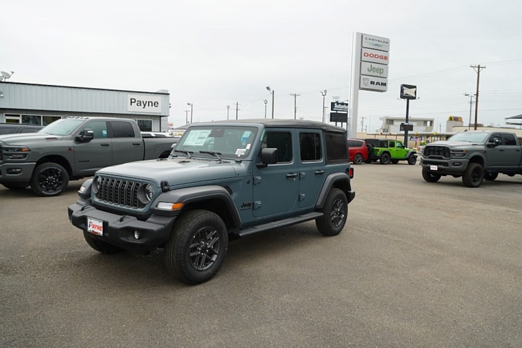 New 2026 Jeep Wrangler 4-DOOR SPORT S Sport Utility