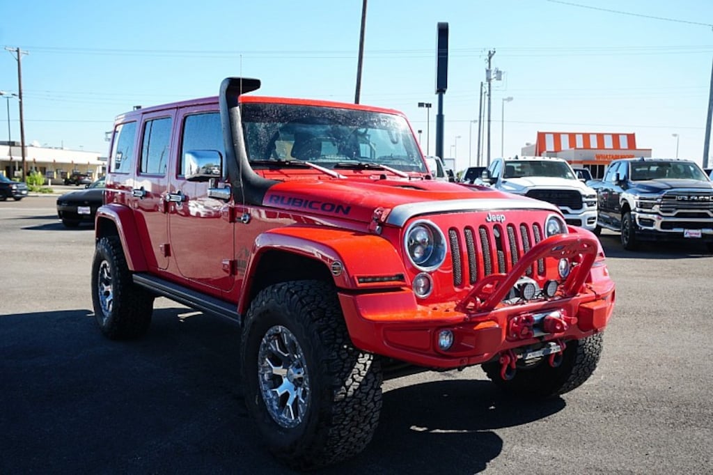 Used 2016 Jeep Wrangler Unlimited Rubicon Hard Rock Crossover SUV