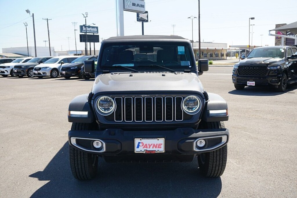 Used 2024 Jeep Wrangler Sahara Crossover SUV