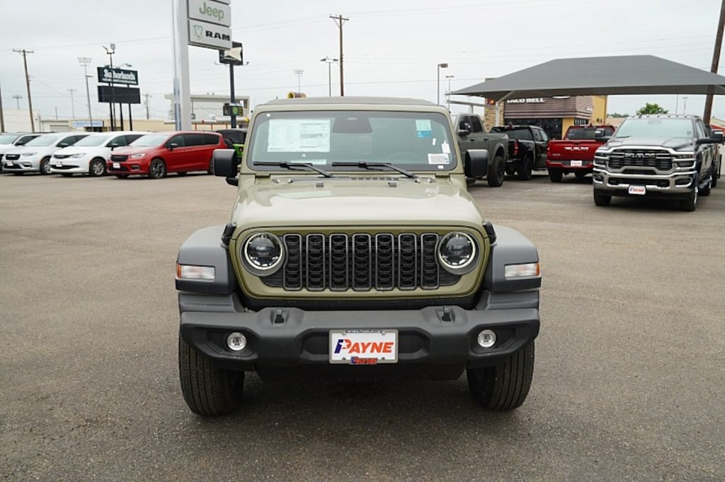 New 2026 Jeep Wrangler 4-DOOR SPORT S Sport Utility