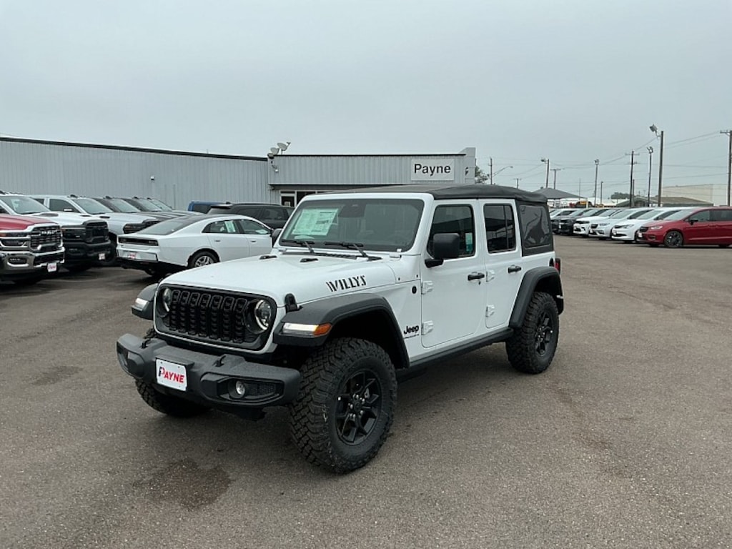 New 2026 Jeep Wrangler 4-DOOR WILLYS Sport Utility