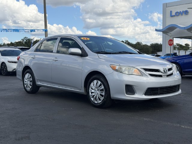 Used 2012 Toyota Corolla L with VIN 2T1BU4EE8CC902656 for sale in Inverness, FL