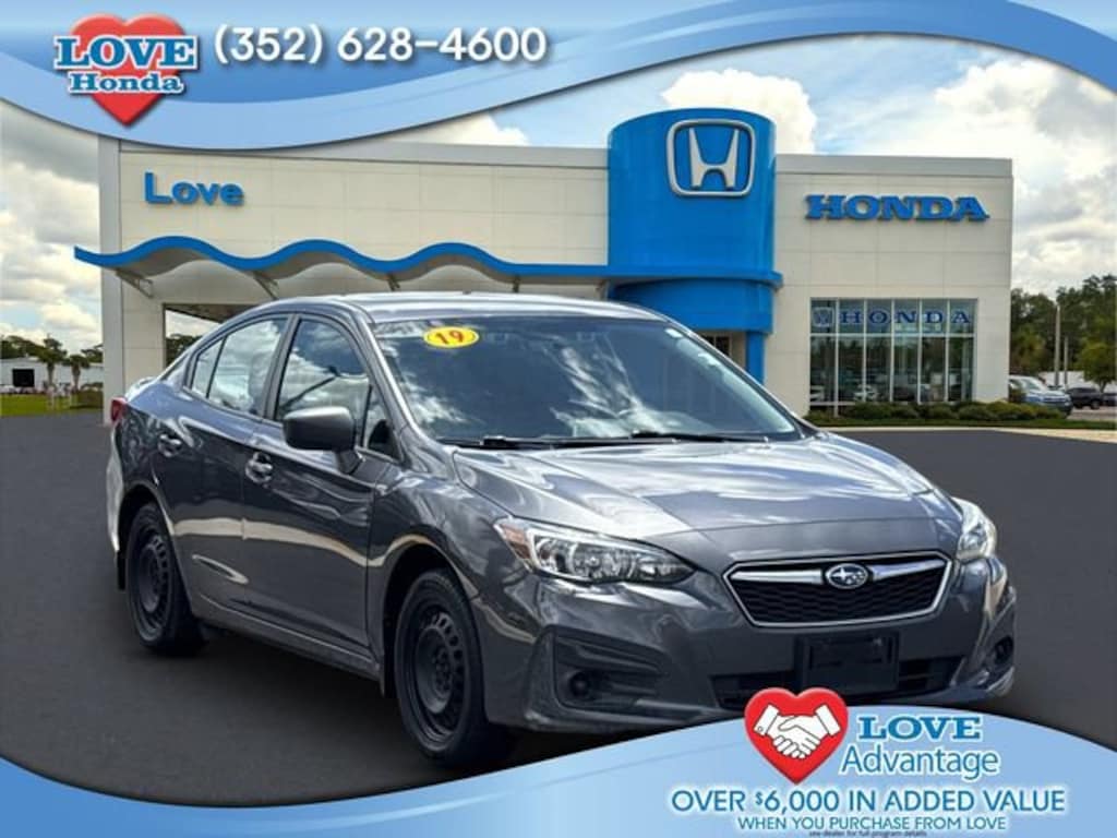 Used 2019 Subaru Impreza 4DR SDN 2.0I CVT Sedan