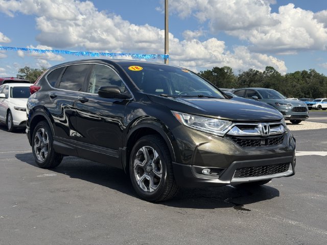 Used 2018 Honda CR-V EX-L with VIN 7FARW2H80JE011003 for sale in Inverness, FL