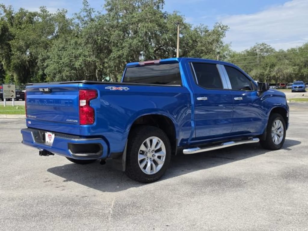 Used 2022 Chevrolet Silverado 1500 Custom Truck Crew Cab