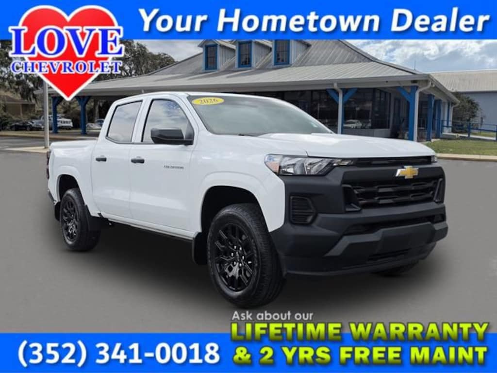 Used 2026 Chevrolet Colorado WT Truck Crew Cab