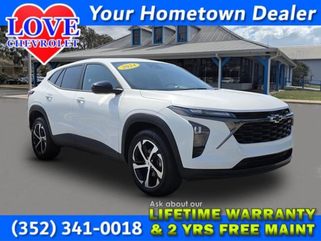 Used 2024 Chevrolet Trax 1RS SUV