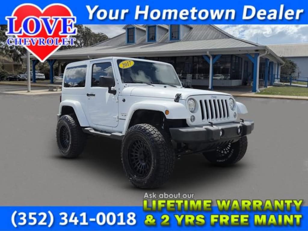 Used 2017 Jeep Wrangler Sahara SUV