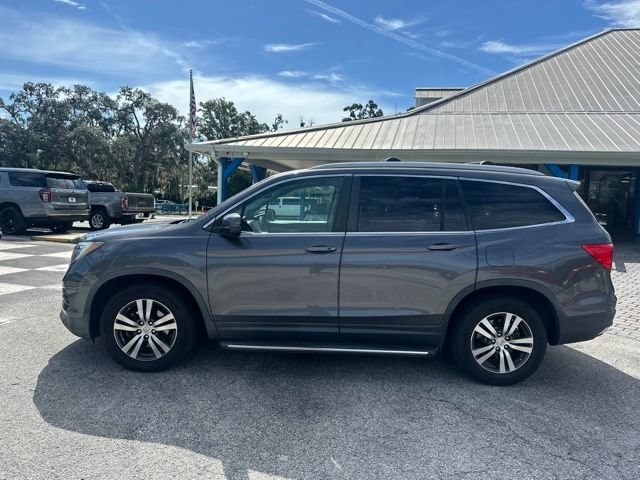 Used 2017 Honda Pilot EX-L with VIN 5FNYF5H59HB016886 for sale in Inverness, FL