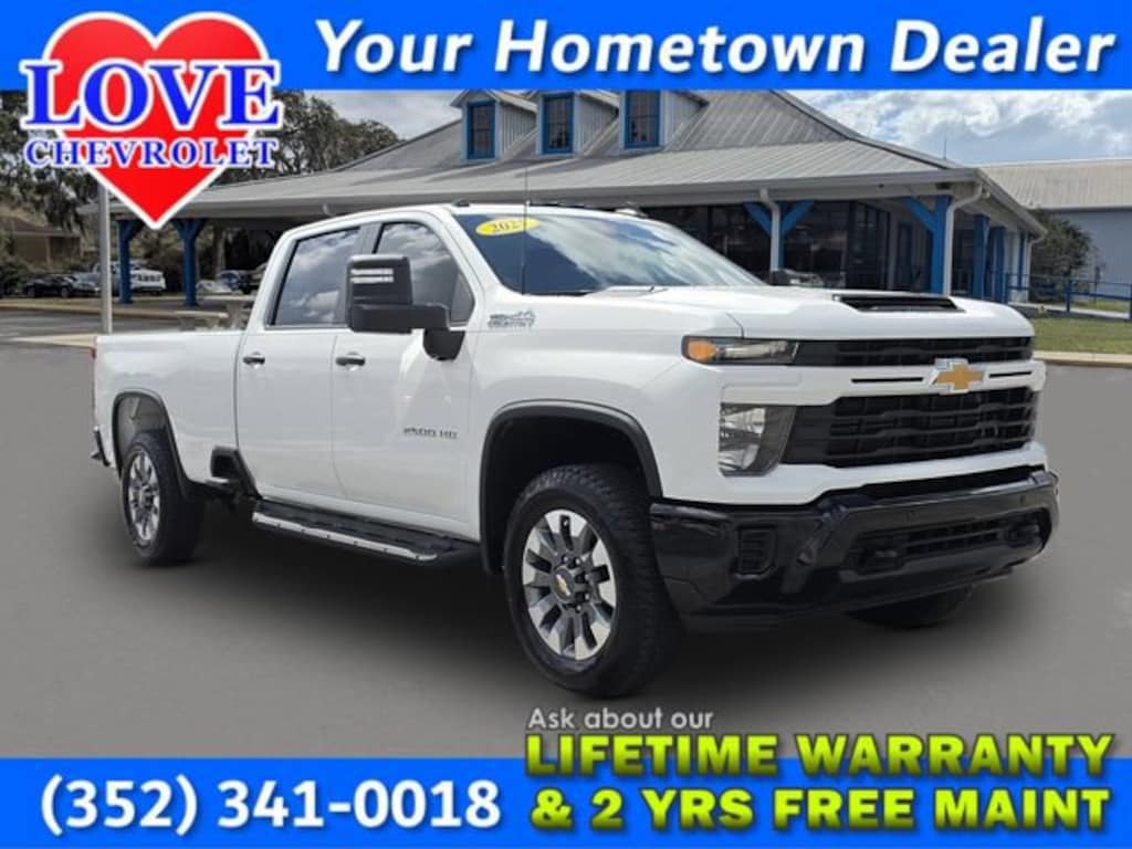 Used 2025 Chevrolet Silverado 2500 HD Custom Truck Crew Cab