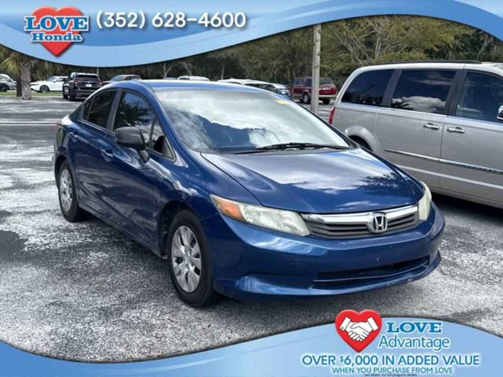 Used 2012 Honda Civic LX Sedan