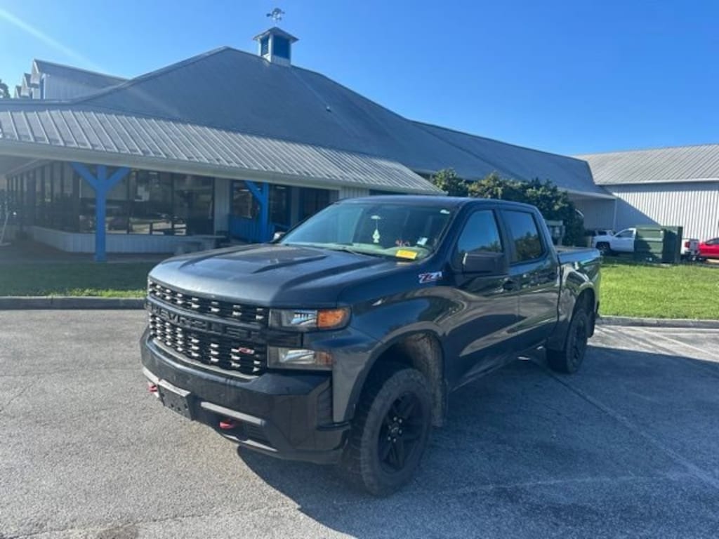 Used 2020 Chevrolet Silverado 1500 Custom Trail Boss Truck Crew Cab